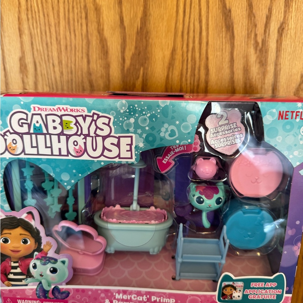 Gabby’s Dollhouse - MerCat Primp & Pamper Playset